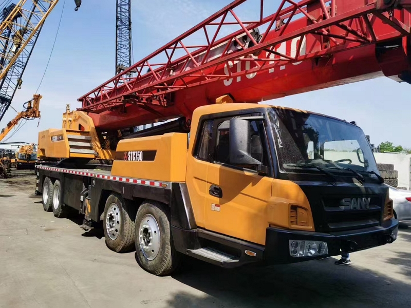Sany STC750 Used 75 Tons Powerful And High Cost Performance Hydraulic Crane Saves Energy