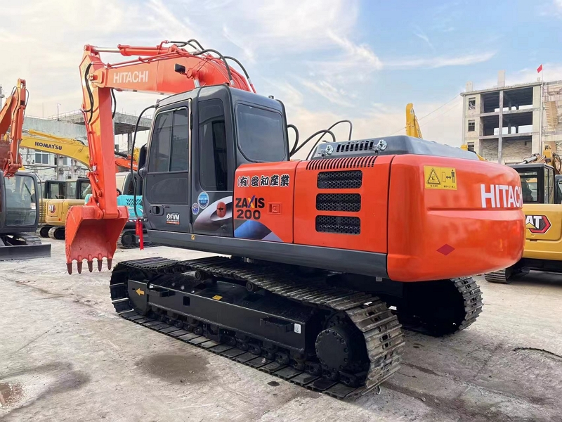 Hitachi ZX200 Japan Original Hydraulic Crawler Used Excavator 20 Ton for Sale