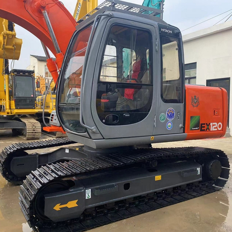 Hitachi Second Hand EX120-5 Hydraulic Crawler Excavator Made In Japan