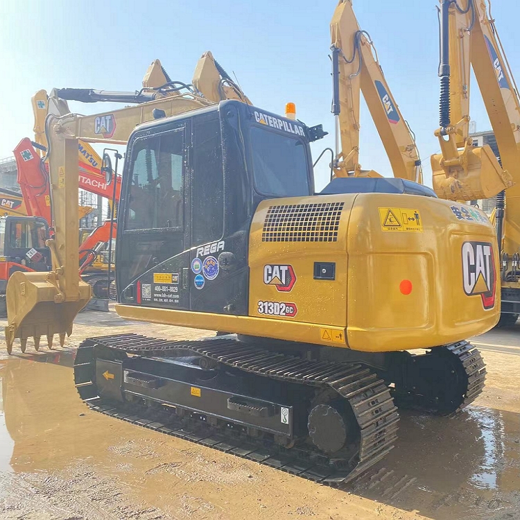 CAT 313D2 Mini 13 Tons Hydraulic Excavator Made in Japan for Wholesale