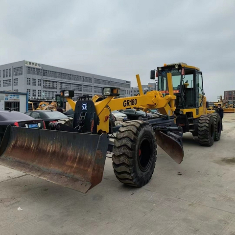 XCMG GR180 Used Motor Grader 360° Blade Rotation Angle Original Wholesale