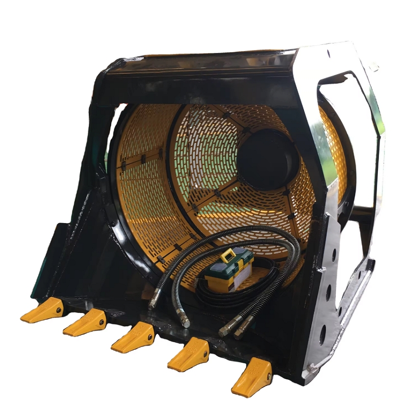 Screening Bucket Wholesale Oem 20t-50t Excavator Bucket Sieve Bucket Gravel for Sale