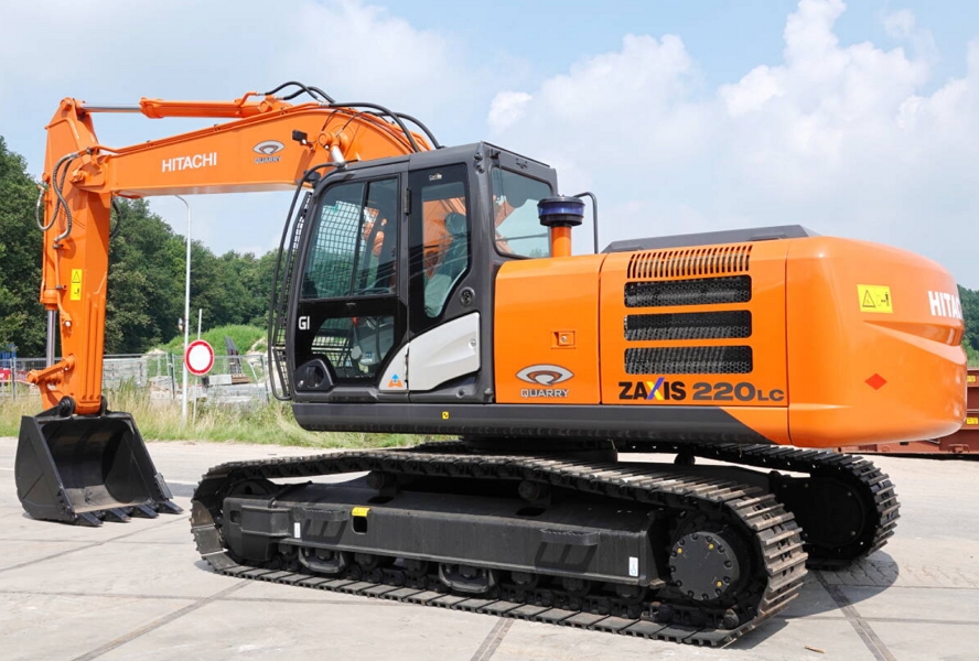 Hitachi ZX220 Second Hand 22 Ton Medium Excavator Japan Original Wholesale