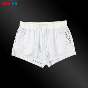Buker Casual Shorts Comfort Set For Men,Tie Die Double Mesh Custom Light Weight Flame Graphic Custom Shorts