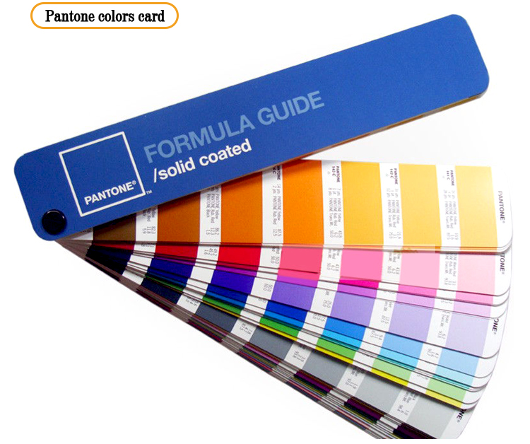 Pantone colors available for T-shirts