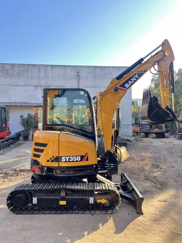 Sany SY35U Used Mini High Quality 3Ton Used China Brand Excavator for Sale