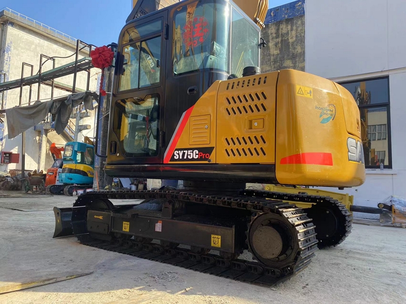 Sany SY75C PRO Used Excellent Performance 7Ton mini Used China Brand Excavator for Sale