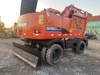 Doosan DH150W-7 Used Medium Wheel Excavator 15 Tons Original South Korea For Sale