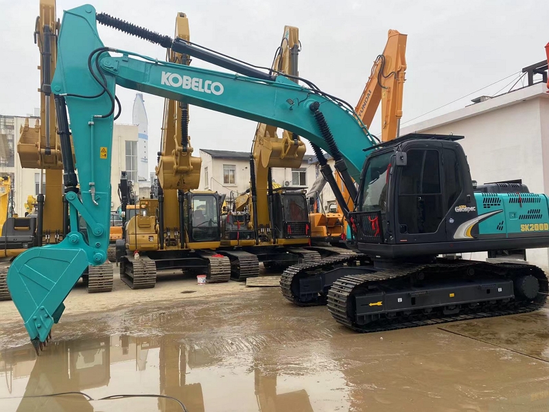 Kobelco SK200D second-hand construction excavator7