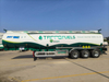 China Factory 3 Axles 40000L Aluminium Tank oil tanker truck Trailers for transportation Fuel Tank Semi Trailer