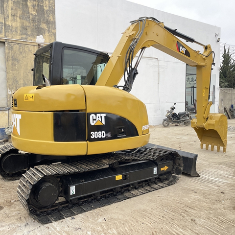 CAT 308DCR Second Hand Compact Mini Backhoe Excavator Japanese Original