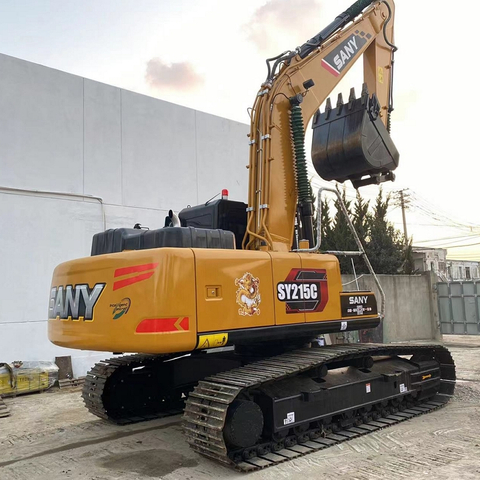 Sany SY215C Second Hand 21 Tons Medium Hydraulic Excavator Wholesale