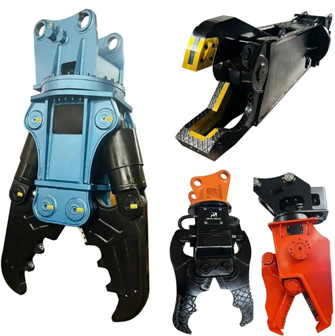 Hydraulic Demolition Sheet Shear Oem 6t-50t Metal Scrap Steel Hydraulic Eagle Shears For Sale