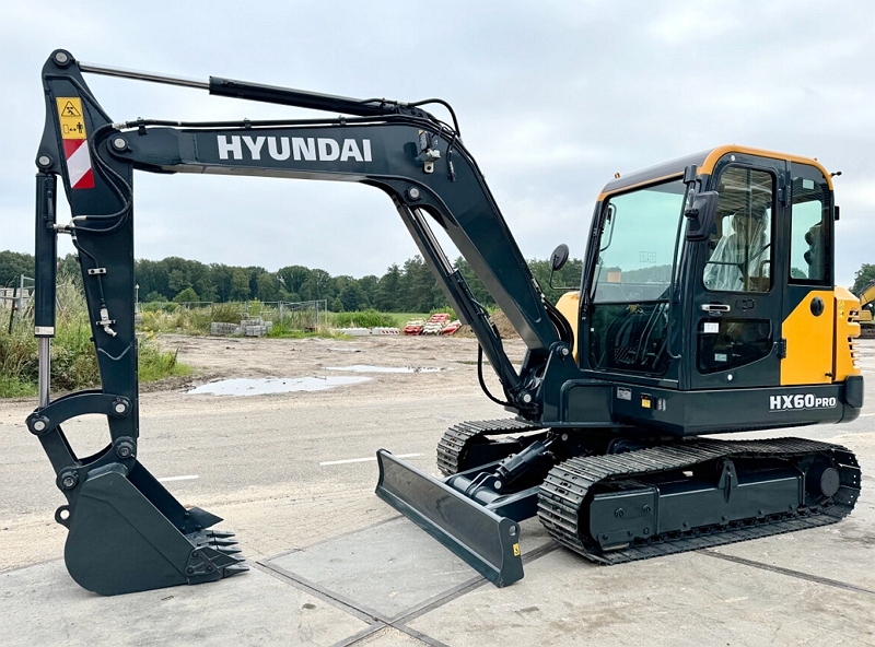 Hyundai HX60 Second Hand 6 Ton Mini Excavator Korea Original Wholesale