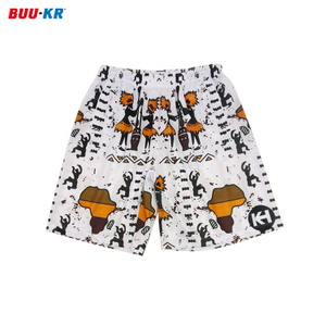 Buker Quick Dry Mens Summer Mesh Shorts Custom 300Gsm Blank Gym Sports Athletic Bandana Basketball Shorts For Men