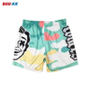Buker Mesh Shorts All Over Print Custom,Blank 5 Inch Design Men Breathable Mesh Shorts