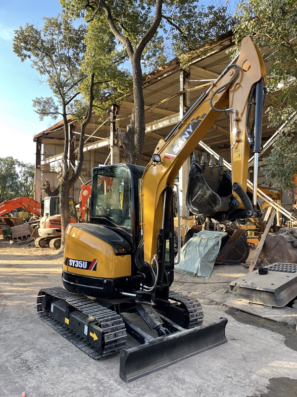 Sany SY35U Used Mini High Quality 3Ton Used China Brand Excavator for Sale