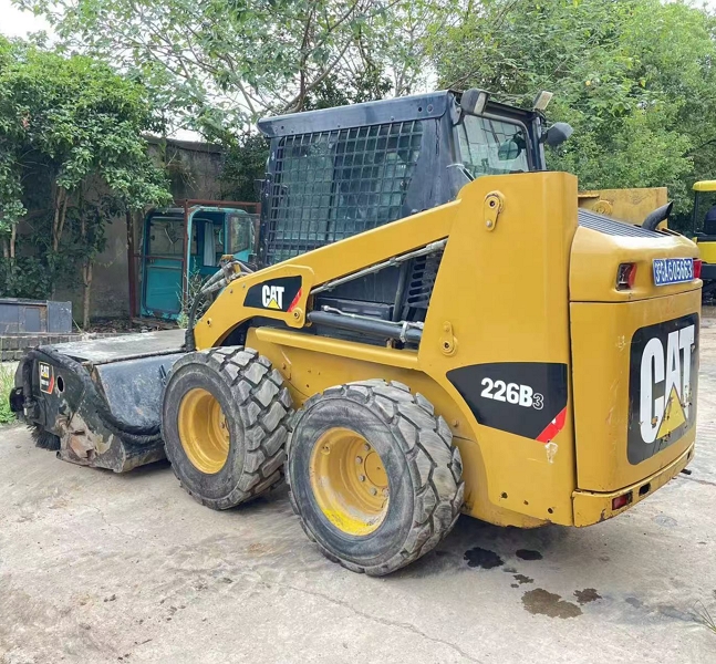 Cat226 Second Hand Cleaning Function Original Mini Wheel Loader for Sale