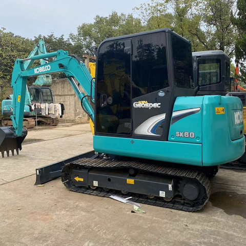 Kobelco SK60-8 Second Hand 6 Tons Small Hydraulic Excavator Wholesale