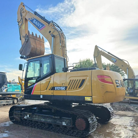Sany SY215C Used Good Performance 21Ton Used China Brand Excavator for Sale