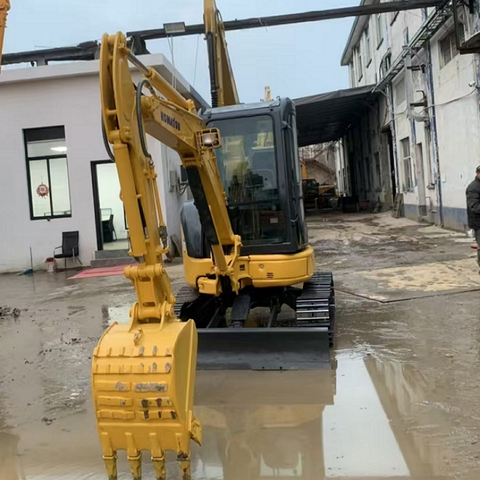 Komatsu PC35MR-3 Used Mini Excavator with Cab Japan Original