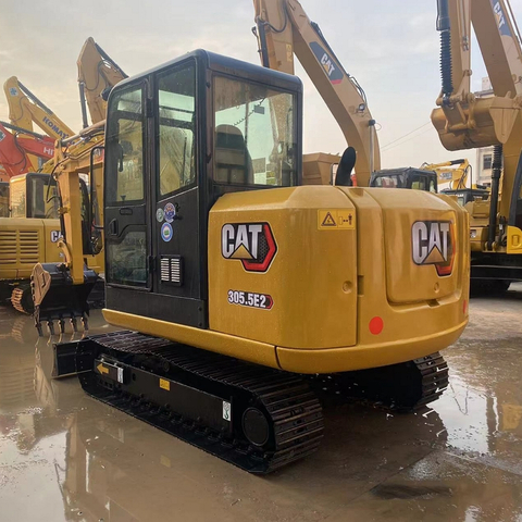 CAT 305.5E Used Mini Hydraulic Backhoe Excavator Imported From Japan