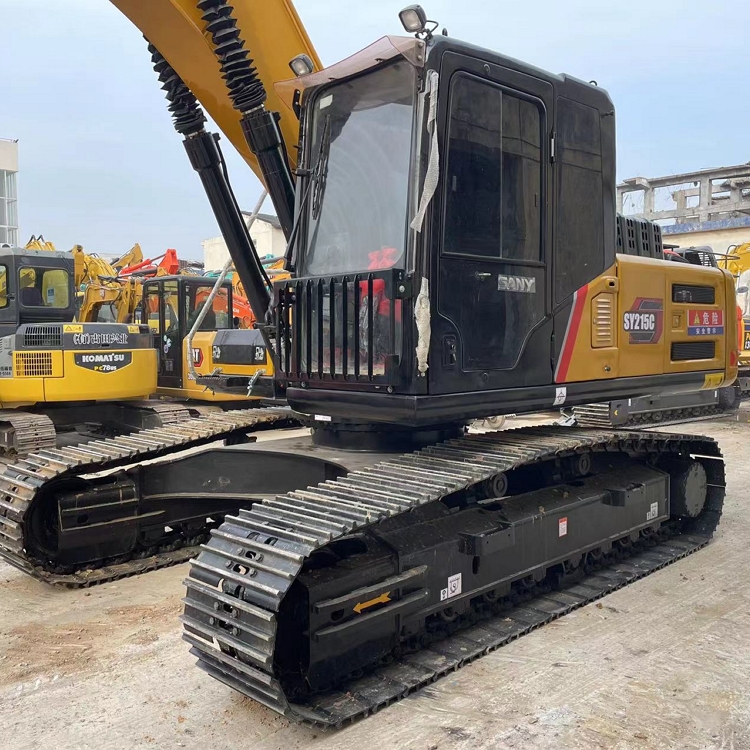 Sany SY215C Second Hand 21 Tons Medium Hydraulic Excavator Wholesale