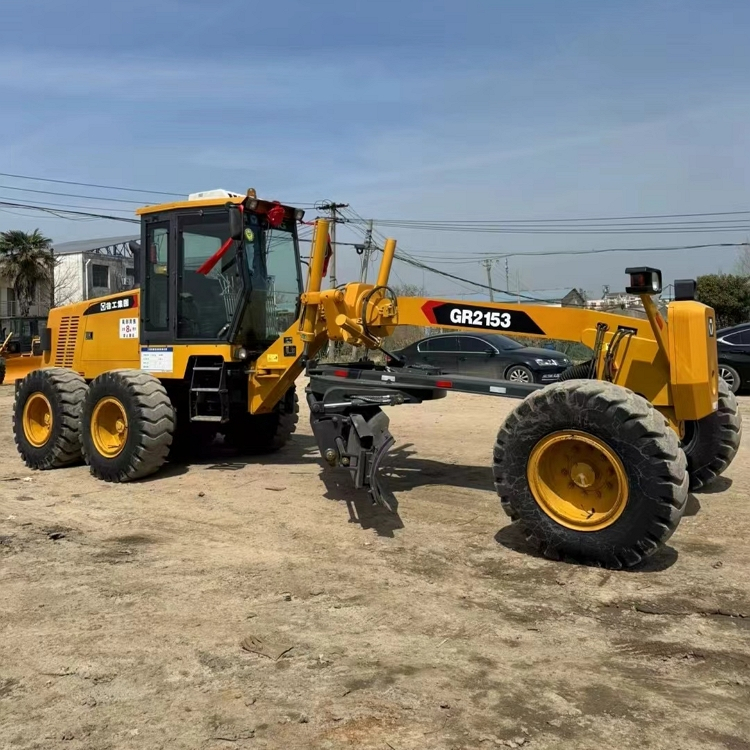 XCMG GR2153 used hydraulic motor grader leveling operation capacity wholesale