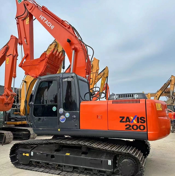 Hitachi ZX200 Japan Original Hydraulic Crawler Used Excavator 20 Ton for Sale