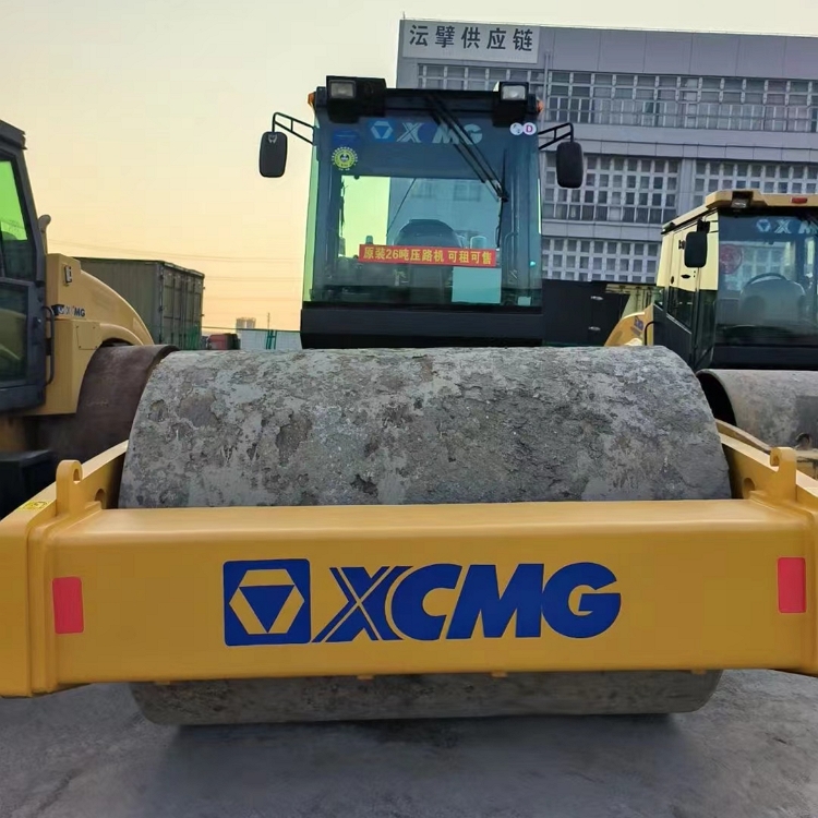 XCMG XS263J 20 tons used hydraulic roller Road construction equipment wholesale