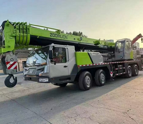 Zoomlion ZTC550V Used 55 Tons Powerful And Efficient Hydraulic Crane Saves Energy