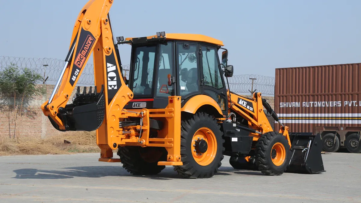 Step 4: Inspecting a Used Excavator for Sale in China