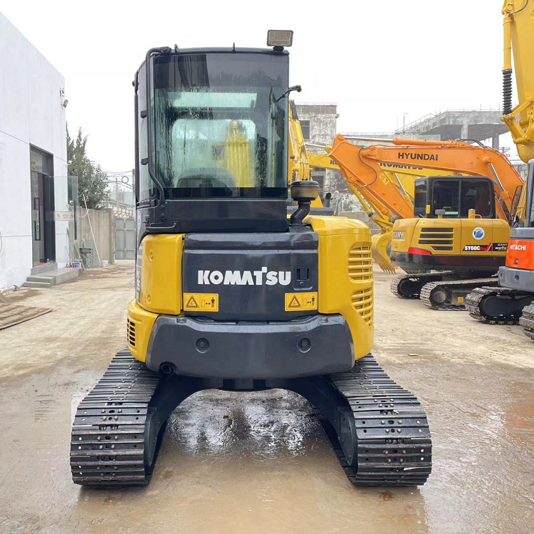 Komatsu PC55MR-2 Second Hand Mini 5 Ton Hydraulic Excavator Bucket Capacity 0.2 Cubic Wholesale