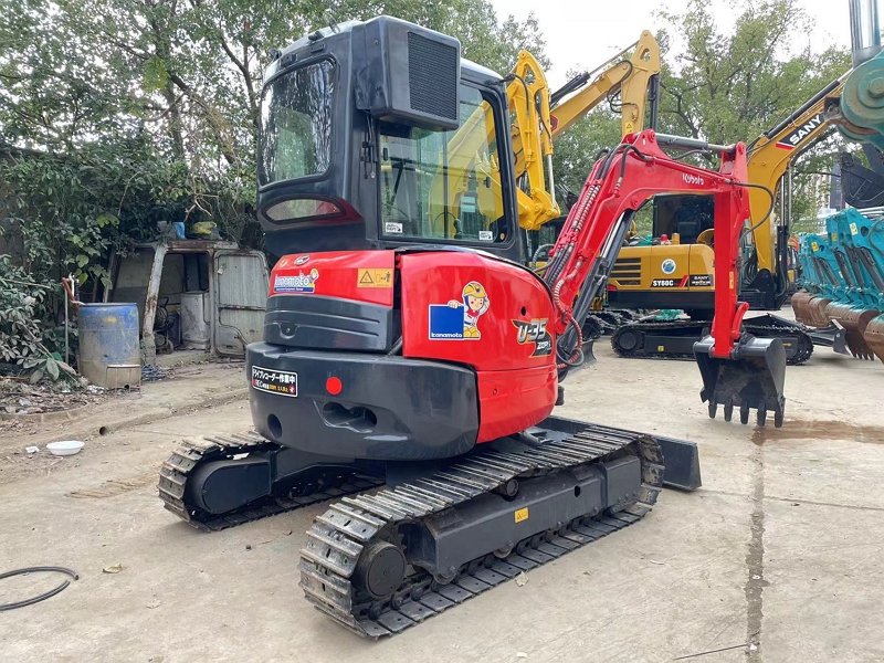Kubota U35-5 Used High Quality Mini 3Ton Japan Mini Hydraulic Crawler Excavator for Sale