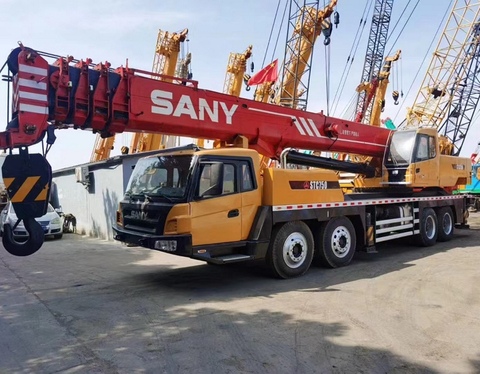 Sany STC750 Used 75 Tons Powerful And High Cost Performance Hydraulic Crane Saves Energy