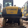 Hyundai 60W-7 Used 5 Ton Wheel Excavator Yanmar Engine For Sale
