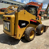 Cat 246C used skid steer loader radial lift narrow construction Japanese original