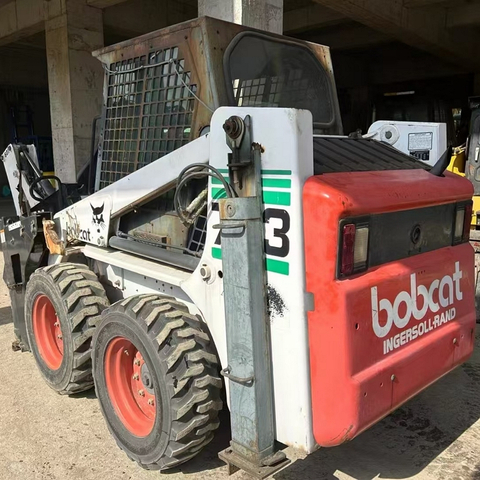 Bobcat S753 Second Hand Skid Steer Loader Radial Lift Loading Equipment Wholesale