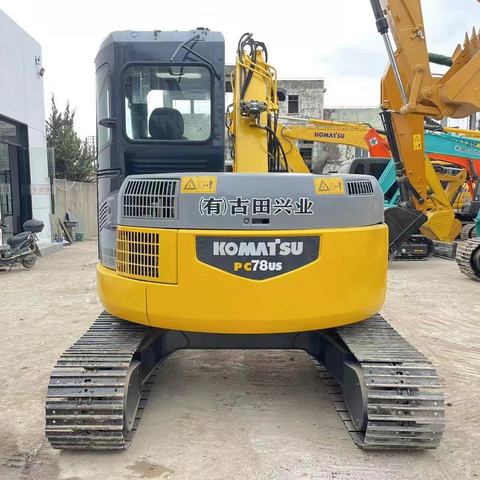Komatsu PC78US-6NO Second Hand Small Compact Excavator Wholesale