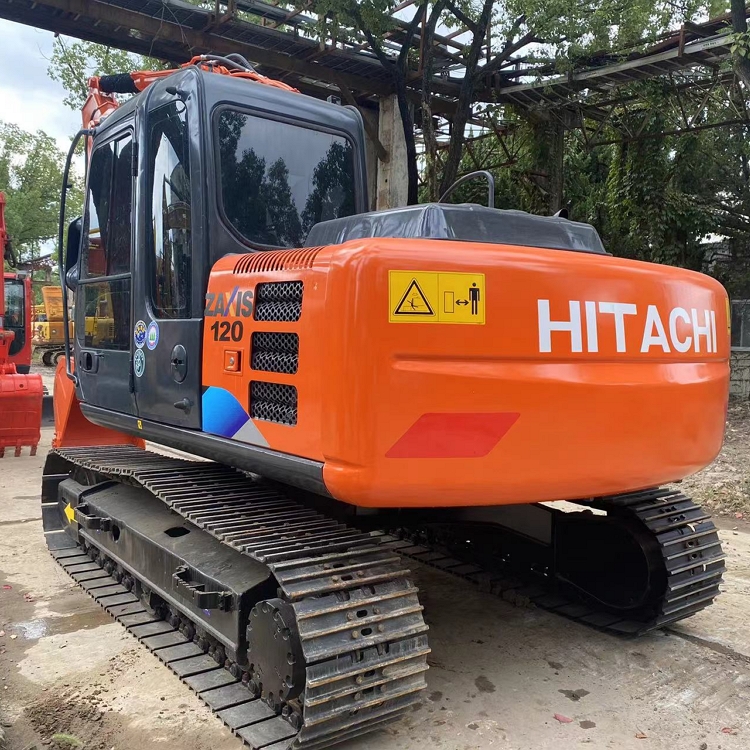 Hitachi ZX120 Second Hand 12-ton Backhoe Excavator Made in Japan Wholesale