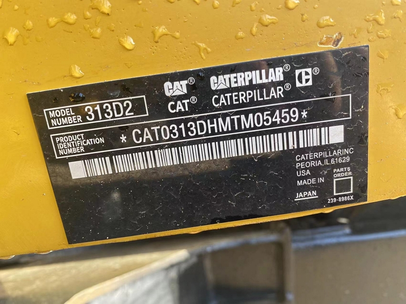 CAT 313D2 used excavator wholesale9
