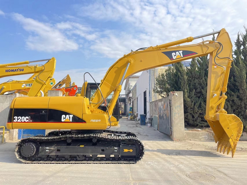 CAT 320C used excavator7