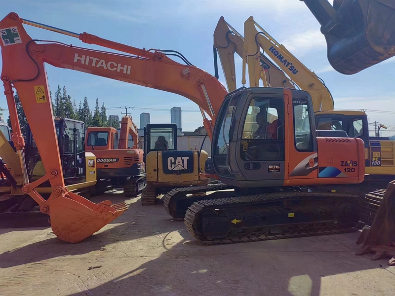 Hitachi ZX120 used Crawler excavator7