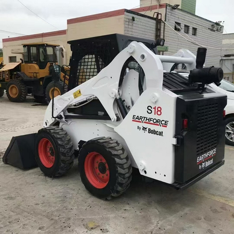 Bobcat S18 Second Hand Compact And Low Working Hours Skidsteer Loader for Sale