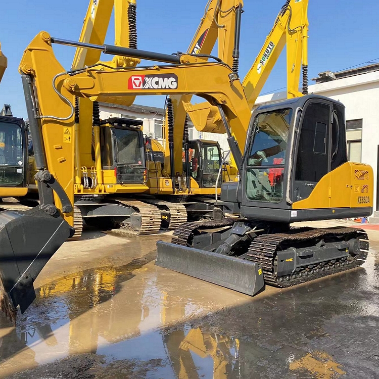 XCMG XE85DA Second Hand 8 Tons Mini Backhoe Excavator for Sale