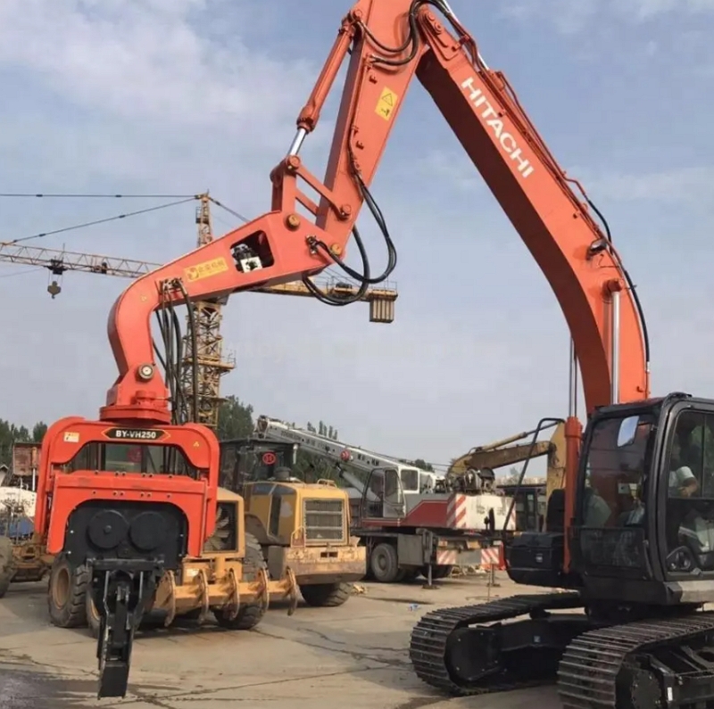 Piler Driver Oem 30t-50t Excavator Vibratory Pile Hammer for Sale