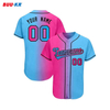 Buker Wholesale Customized New Design Unisex Sublimated Polyester Baseball Jerseys