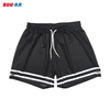 Buker Mesh Shorts 5.5 Inseam,Double Layer High Quality Black Perfect Colorful Full Custom Graphic Plain Mesh Shorts