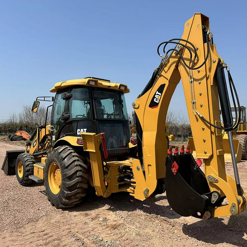 Cat420Fll Boutique And Compact Wheel Backhoe Loader Made in Japan